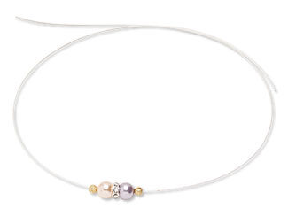 wire with beads threaded onto it